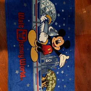 Disney Mickey Mouse Blue and Red blanket